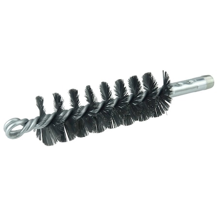 1-1/4 Single Spiral Flue Brush .012 Steel Fill